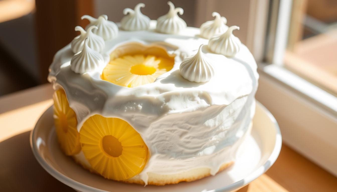 pineapple cloud cake