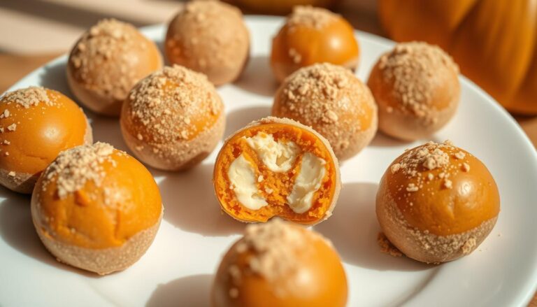 pumpkin cheesecake balls