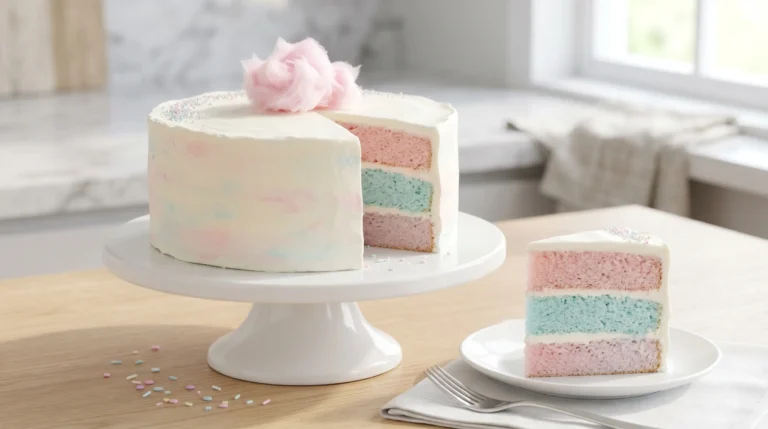 Cotton Candy Cake